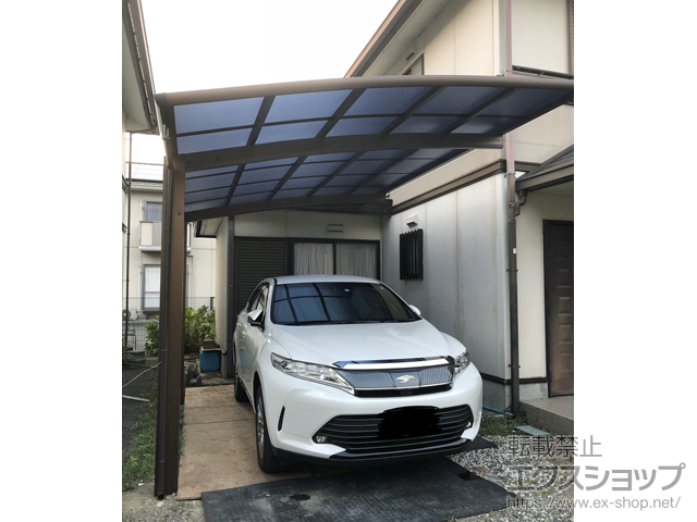 静岡県菊川市ののカーポート レイナポートグラン　積雪〜20cm対応 施工例