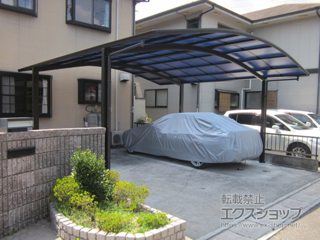 広島県福山市ののカーポート レイナツインポートグラン　積雪〜20cm対応 施工例
