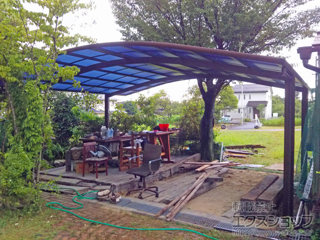 三重県三重郡菰野町ののカーポート レイナツインポートグラン　積雪〜20cm対応 施工例