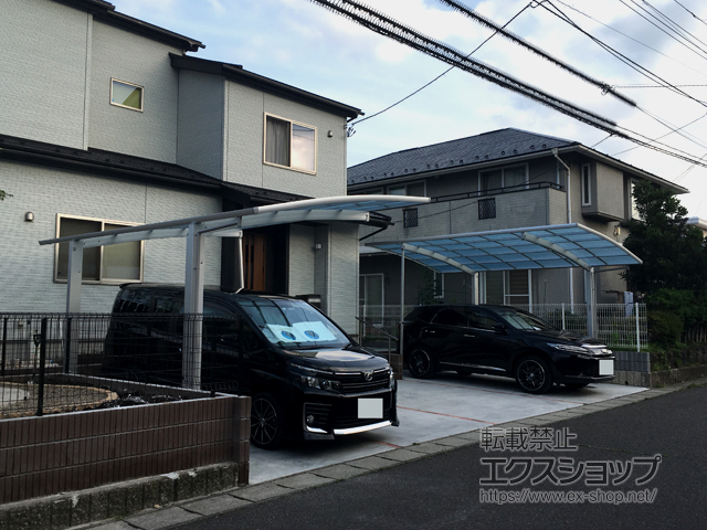 宮城県黒川郡大和町ののカーポート レイナポートグラン　積雪〜20cm対応 施工例