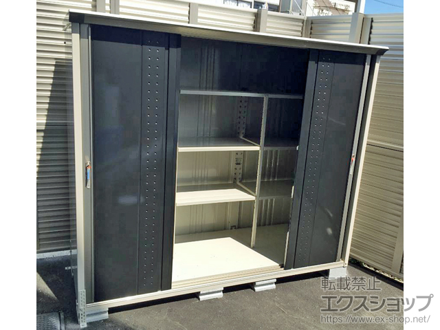 滋賀県大津市のの物置・屋外倉庫 グランプレステージジャンプ 2247×900×1900（GP-229A-F） GP-229A-F-CK 施工例