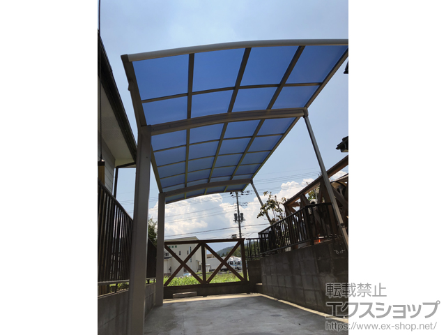 神奈川県相模原市ののカーポート レイナポートグラン　積雪〜20cm対応 施工例
