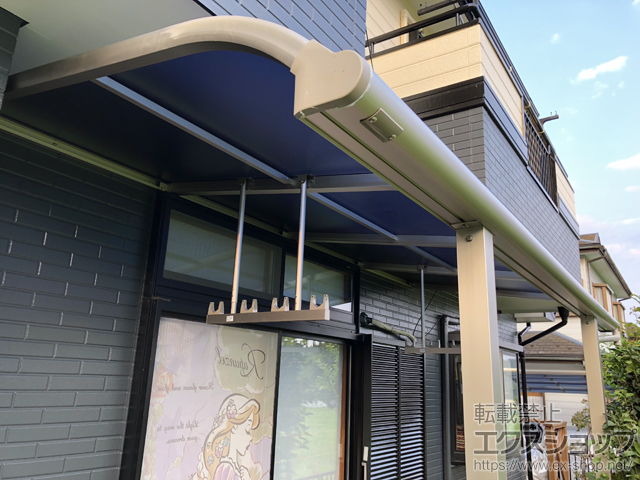 神奈川県相模原市ののテラス屋根 ヴェクターテラス R型 テラスタイプ 単体 積雪〜20cm対応 施工例