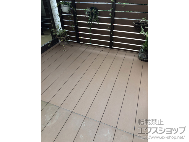 福岡県糸島市ののウッドデッキ リウッドデッキ 200 施工例