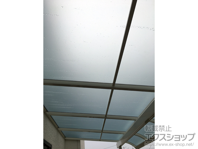 埼玉県川口市ののバルコニー・ベランダ屋根 ヴェクターテラス R型 屋根タイプ 単体 積雪〜20cm対応 施工例