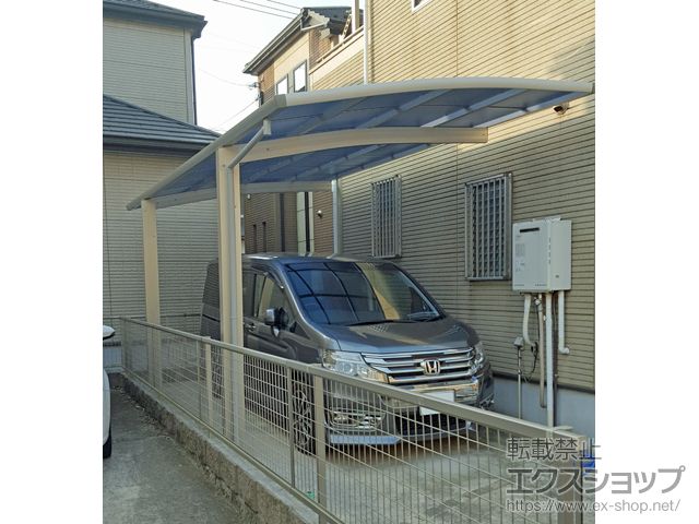 千葉県八千代市ののカーポート レイナポートグラン　積雪〜20cm対応 施工例