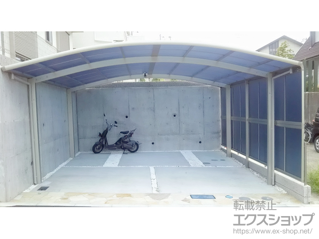 神奈川県横浜市ののカーポート レイナツインポートグラン　積雪〜20cm対応 施工例