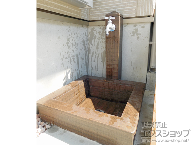 東京都東京都八王子市並木町のの立水栓・ガーデンシンク 立水栓ユニット モ・エット 施工例