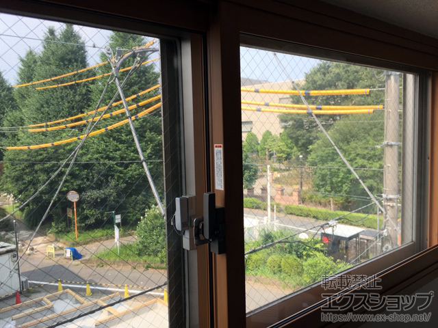 東京都練馬区のの二重窓（内窓） インプラス ダストバリア仕様 引違い窓 2枚建 施工例