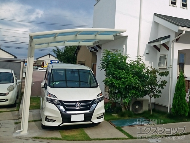 岐阜県岐阜市ののカーポート レイナポートグラン　積雪〜20cm対応 施工例