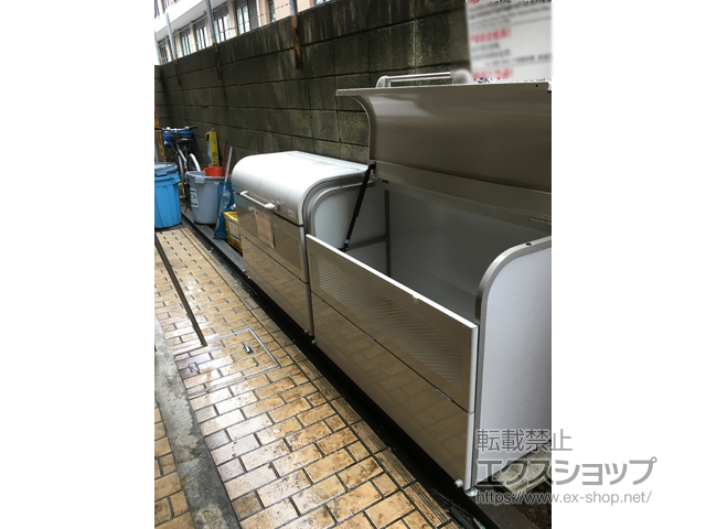 東京都新宿区ののゴミステーション ダストピット Uタイプ DPUB-500 500L DPUB-500 施工例