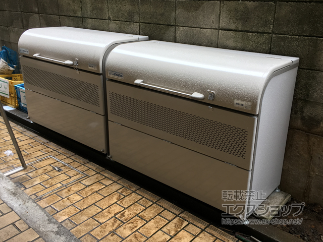 東京都新宿区ののゴミステーション ダストピット Uタイプ DPUB-500 500L DPUB-500 施工例