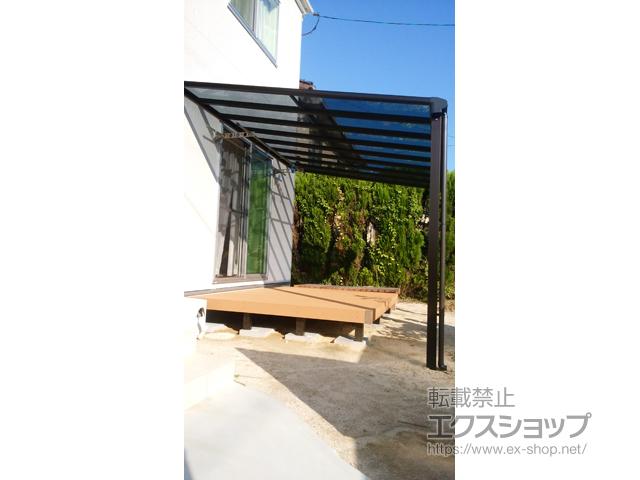 広島県東広島市ののウッドデッキ リウッドデッキ 200 施工例