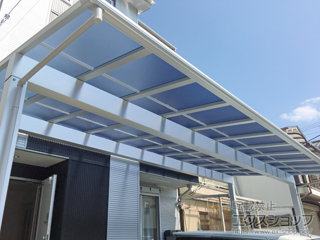 京都府京都市ののカーポート エフルージュ トリプル 積雪〜20cm対応 施工例