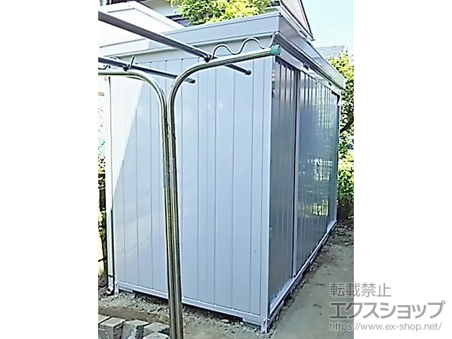 神奈川県鎌倉市のの物置・屋外倉庫 ネクスタ 一般型 3050×1370×2020（NXN-45S） NXN-45S-FS 施工例
