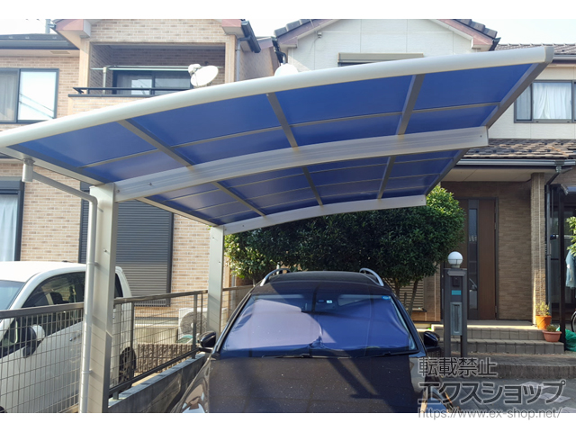 岐阜県岐阜市ののカーポート レイナポートグラン　積雪〜20cm対応 施工例