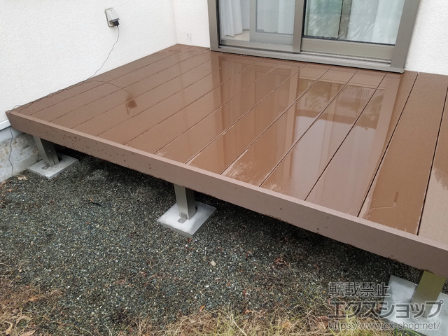 神奈川県横浜市ののウッドデッキ リウッドデッキ 200 施工例