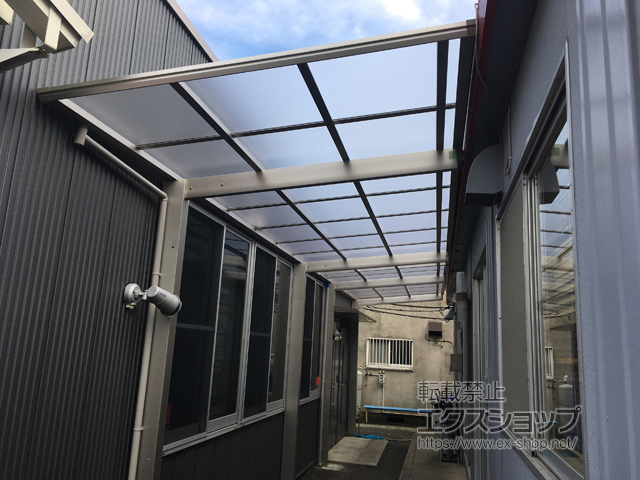 神奈川県座間市ののカーポート エフルージュグラン　積雪〜20cm対応 施工例