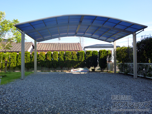 静岡県浜松市ののカーポート レイナツインポートグラン　積雪〜20cm対応 施工例