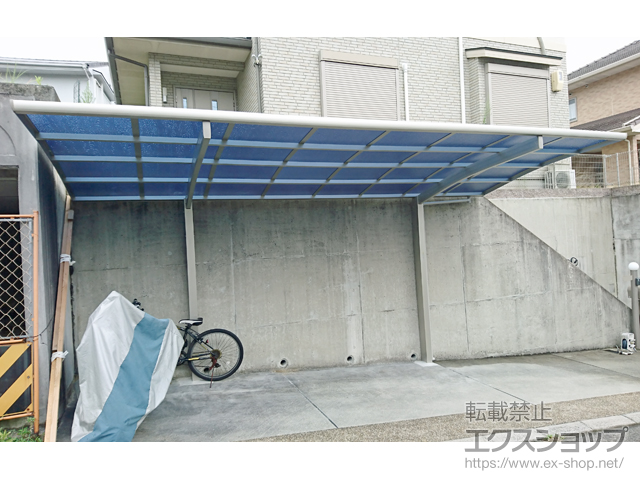 和歌山県橋本市ののカーポート レイナポートグラン　積雪〜20cm対応 施工例
