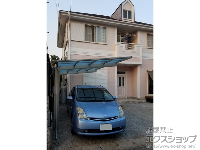 栃木県小山市ののカーポート エフルージュグラン　積雪〜20cm対応 施工例