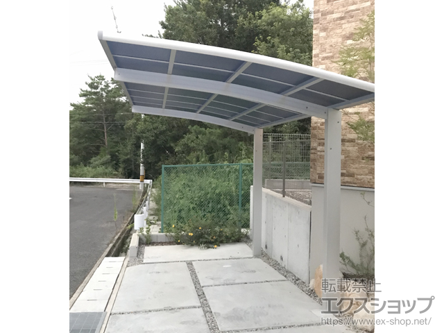 兵庫県神戸市のの物置・屋外倉庫、カーポート レイナポートグラン　積雪〜20cm対応 施工例