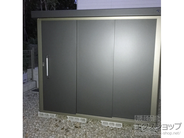 兵庫県神戸市のの物置・屋外倉庫 エスケーエイト SK8-100 一般型 2200×1600×1940 SK8-100-GK 施工例