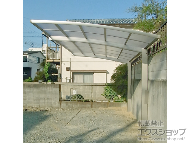 兵庫県神戸市ののカーポート レイナポートグラン　積雪〜20cm対応 施工例