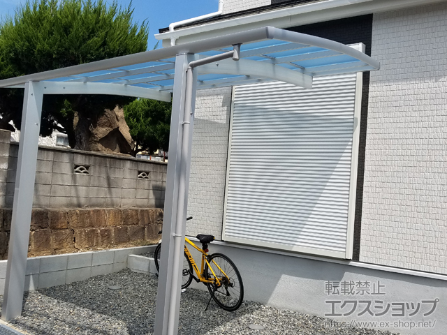 大阪府東大阪市ののカーポート レイナポートグラン　積雪〜20cm対応 施工例