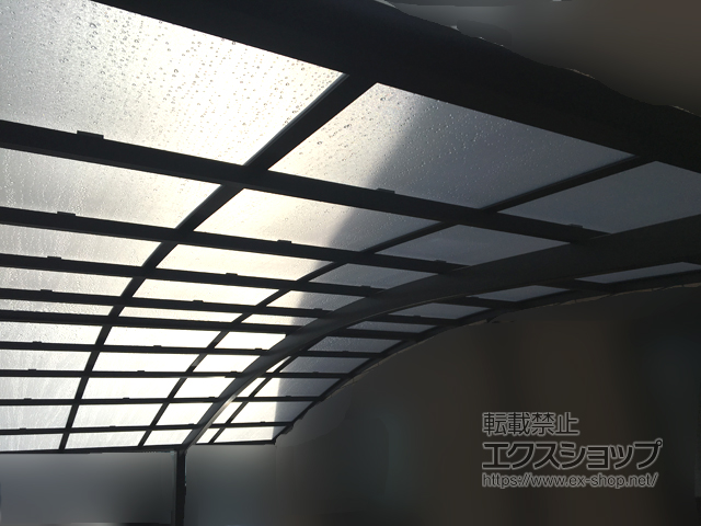 佐賀県唐津市ののカーポート ネスカR (ラウンドスタイル) ワイド 積雪〜20cm対応 施工例