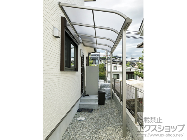 兵庫県神戸市ののテラス屋根 ヴェクターテラス R型 テラスタイプ 単体 積雪〜20cm対応 施工例