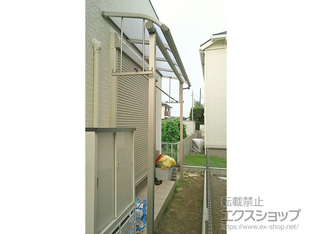 千葉県柏市ののテラス屋根 ヴェクターテラス R型 テラスタイプ 単体 積雪〜20cm対応 施工例