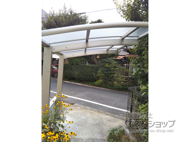 東京都大田区ののサイクルポート・駐輪場 レイナポートグランミニ 積雪〜20cm対応 施工例