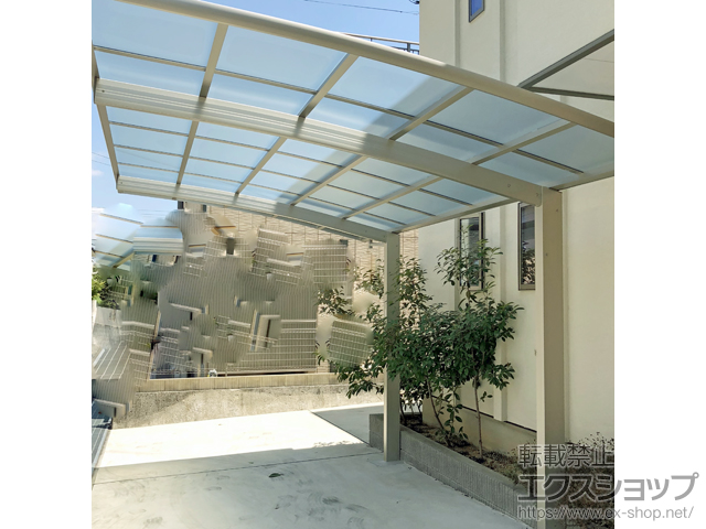 兵庫県神戸市ののカーポート レイナポートグラン　積雪〜20cm対応 施工例