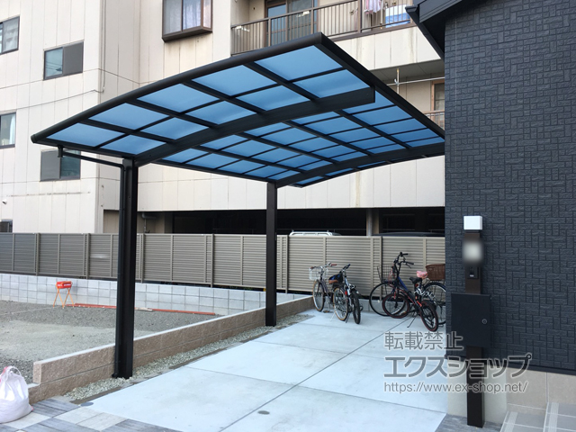 大阪府大阪市ののカーポート レイナポートグラン　積雪〜20cm対応 施工例