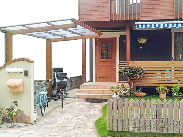 千葉県市川市ののサイクルポート・駐輪場 アートポート ミニ 積雪〜20cm対応 施工例