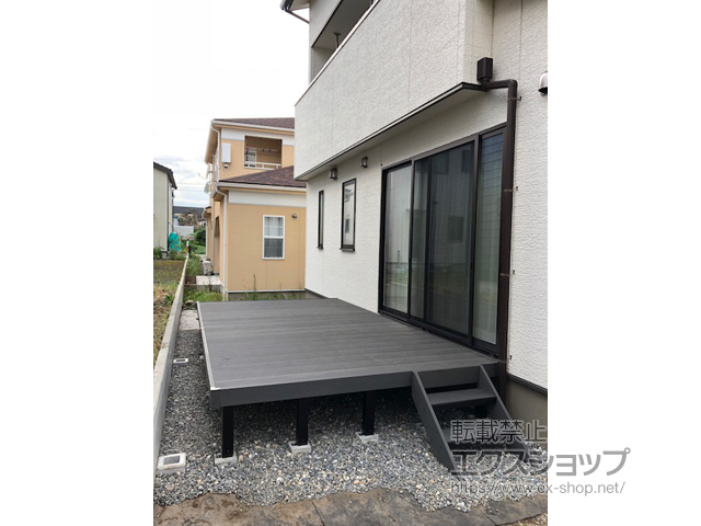 長野県安曇野市ののウッドデッキ リウッドデッキ 200 施工例