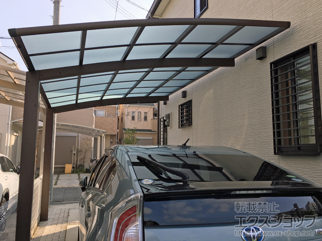 大阪府豊中市ののカーポート レイナポートグラン　積雪〜20cm対応 施工例