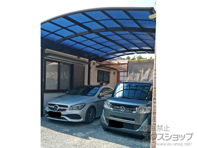 千葉県南房総市ののカーポート レイナツインポートグラン　積雪〜20cm対応 施工例