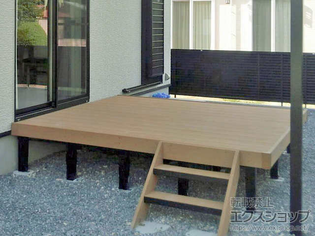 岡山県備前市ののウッドデッキ リウッドデッキ 200 施工例