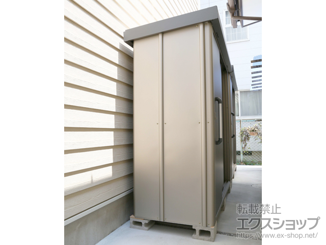 東京都中野区のの物置・屋外倉庫 エスケーエイト SK8-50 一般型 1800×800×1940 SK8-50-GK 施工例