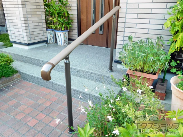 愛知県稲沢市のLIXIL(リクシル)のフェンス・柵・塀 グリップライン 歩行補助手すり 施工例