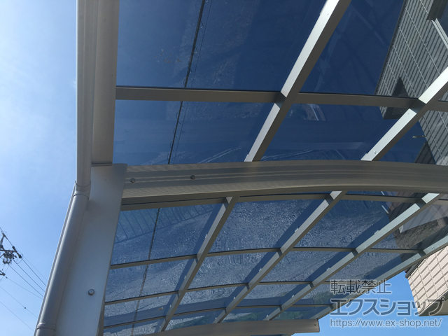 愛知県一宮市ののカーポート プレシオスポート 積雪〜20cm対応 施工例