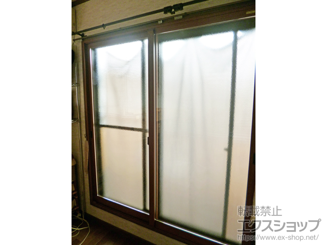 滋賀県東近江市のの二重窓（内窓） インプラス ダストバリア仕様 引違い窓 2枚建 施工例