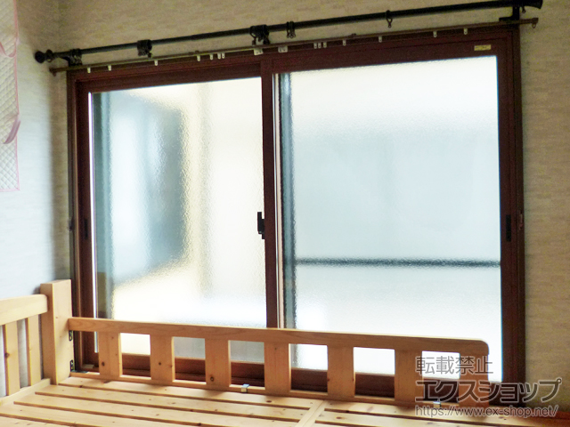 滋賀県東近江市のの二重窓（内窓） インプラス ダストバリア仕様 引違い窓 2枚建 施工例