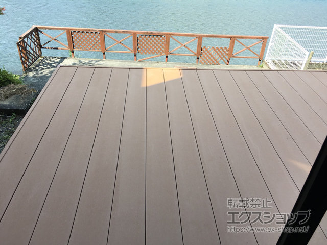 静岡県浜松市ののウッドデッキ リウッドデッキ 200 施工例