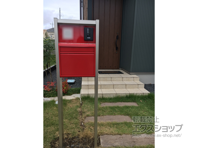 栃木県宇都宮市のの機能門柱・ポスト ポスティモα 施工例