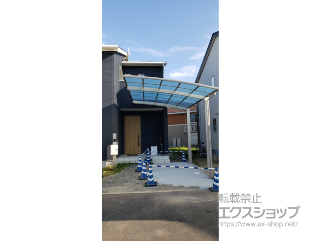 福岡県小郡市ののカーポート レイナポートグラン　積雪〜20cm対応 施工例