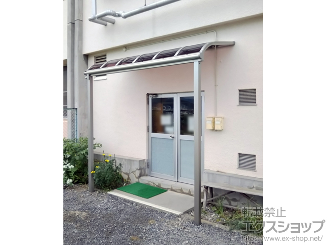 長野県松本市ののテラス屋根 ヴェクターテラス R型 1500 テラスタイプ 単体 積雪〜50cm対応 施工例