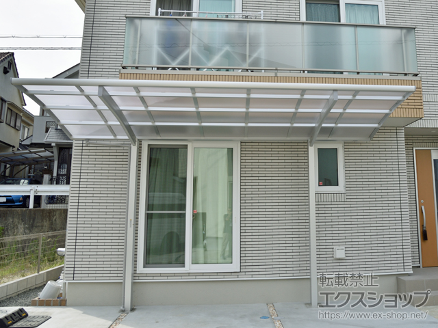 大阪府枚方市ののカーポート レイナポートグラン　積雪〜20cm対応 施工例